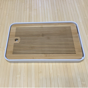 Чабань деревянная  с поддоном из пластика